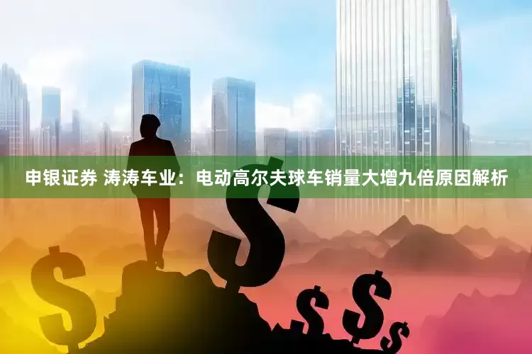 申银证券 涛涛车业：电动高尔夫球车销量大增九倍原因解析