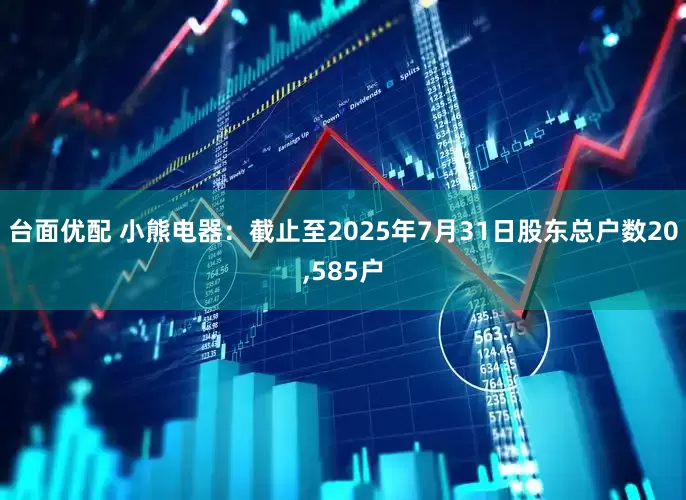 台面优配 小熊电器：截止至2025年7月31日股东总户数20,585户